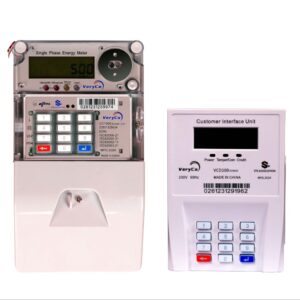 BS Single Phase Split 4G Prepaid Meter with PLC CIU